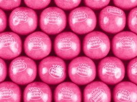 Dubble Bubble 1 Inch Gumballs Pink Lemonade 1lb 